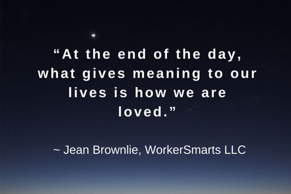 The Meaning of Life According to Jean Brownlie