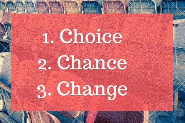 Choice, Chance, Change